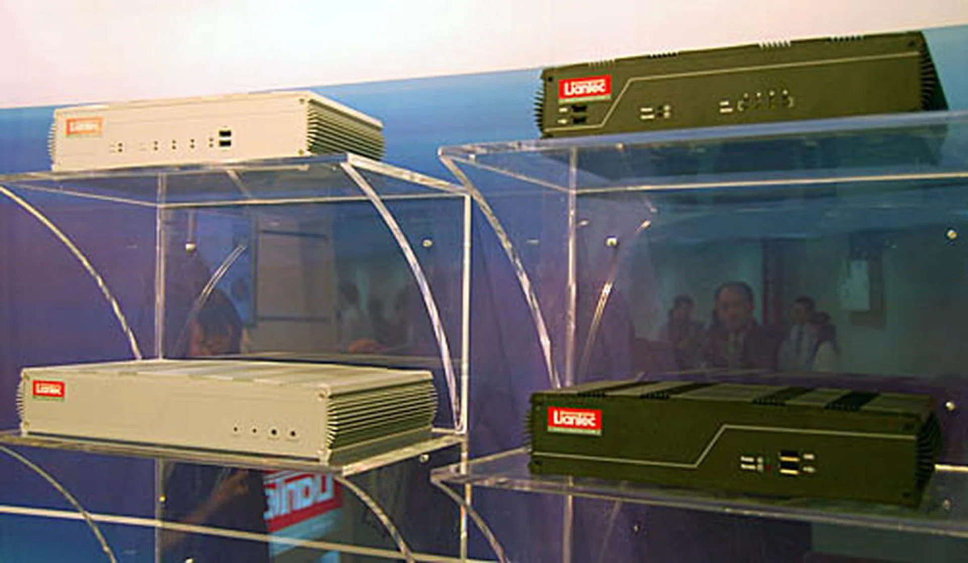  In case the clients do not intend to use Liantec's products under its brand with their own enclosures, here are some of Liantec's own chassis for its ultra small PCs. Temperatures were quite decent despite the packed internals; we observed a reading of between 35 to 40 degrees in the demo system.  