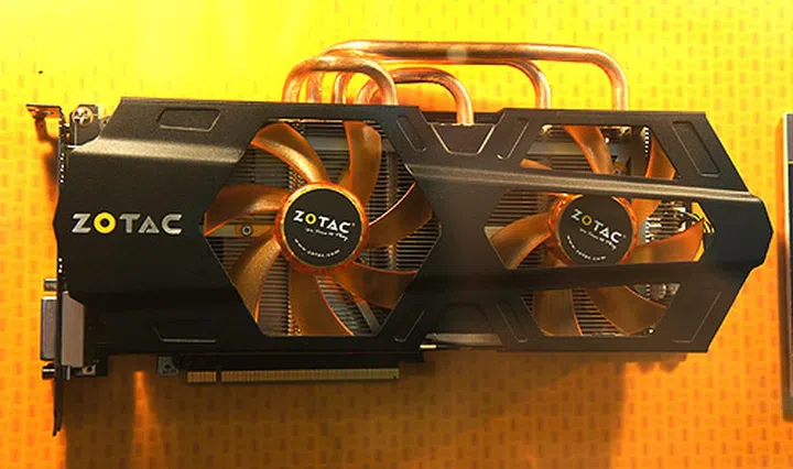 The Zotac GeForce GTX 680 AMP! Edition
