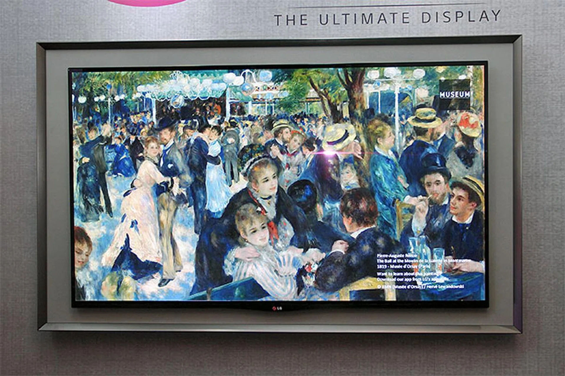 It's a painting...it's art...it's LG's Gallery OLED TV!
