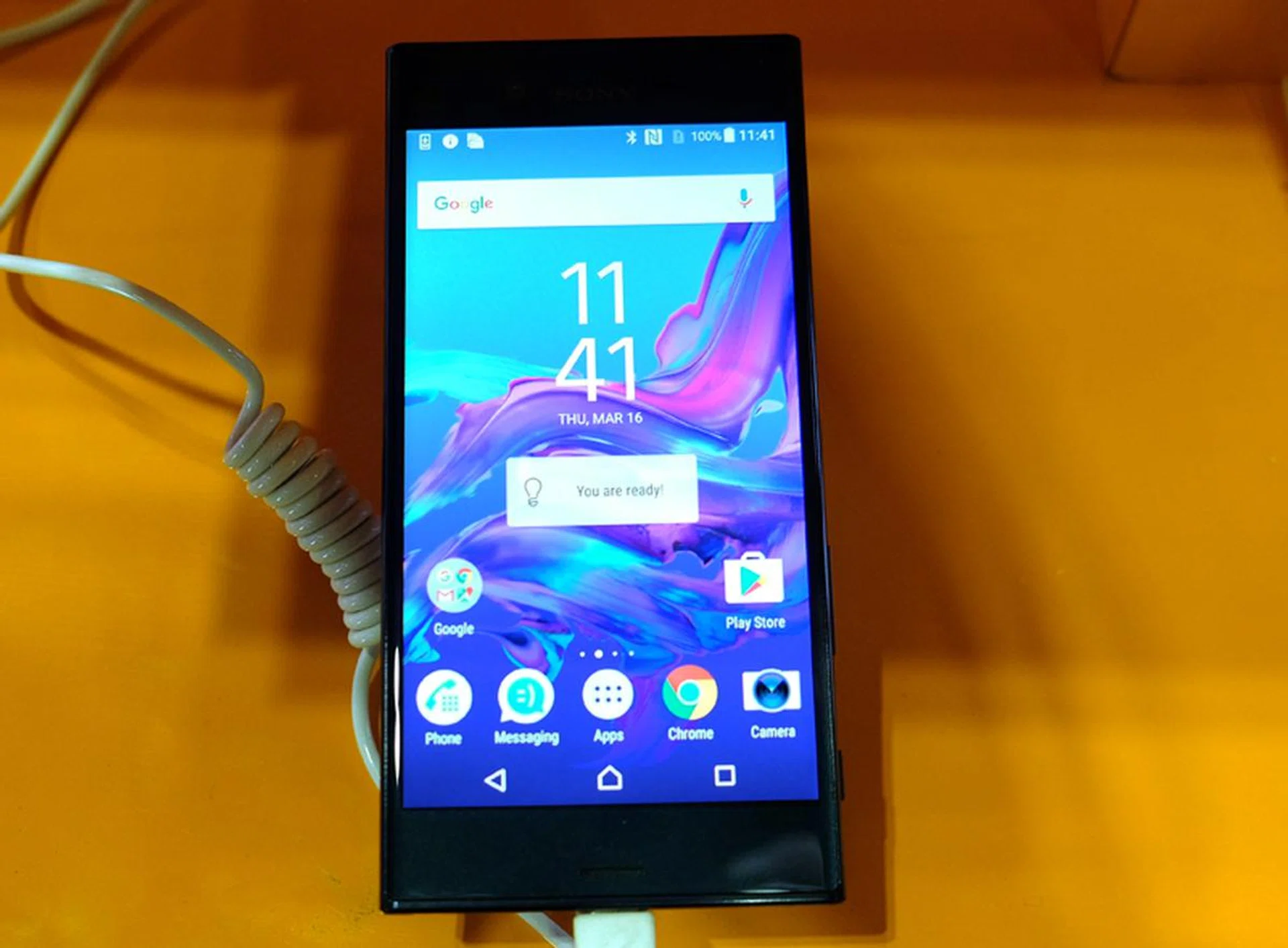 The Sony Xperia XZ boasts a Qualcomm Snapdragon 820 processor, an IP68 dust and water resistance build, and a 23-megapixel 1/2.3-inch f/2.0 rear camera. Pick it up from M1's booth for S$198 when you sign a Reg contract ($62/month) and get a free Clear Cover.