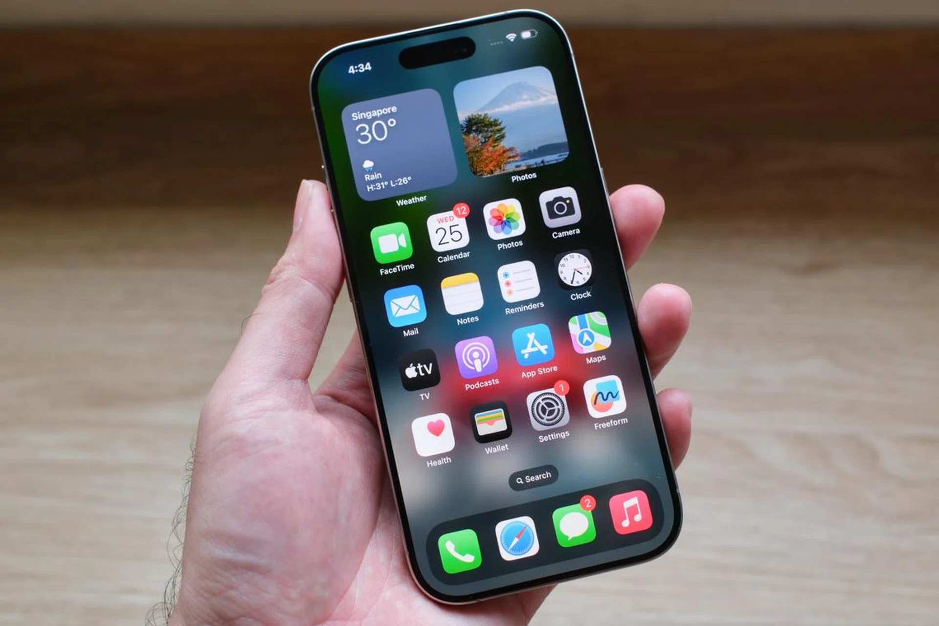 Apple's dream iPhone design is one with an all-screen design. Could this be a reality in 2027? Pictured here is the Apple iPhone 16 Pro Max. Photo: HWZ