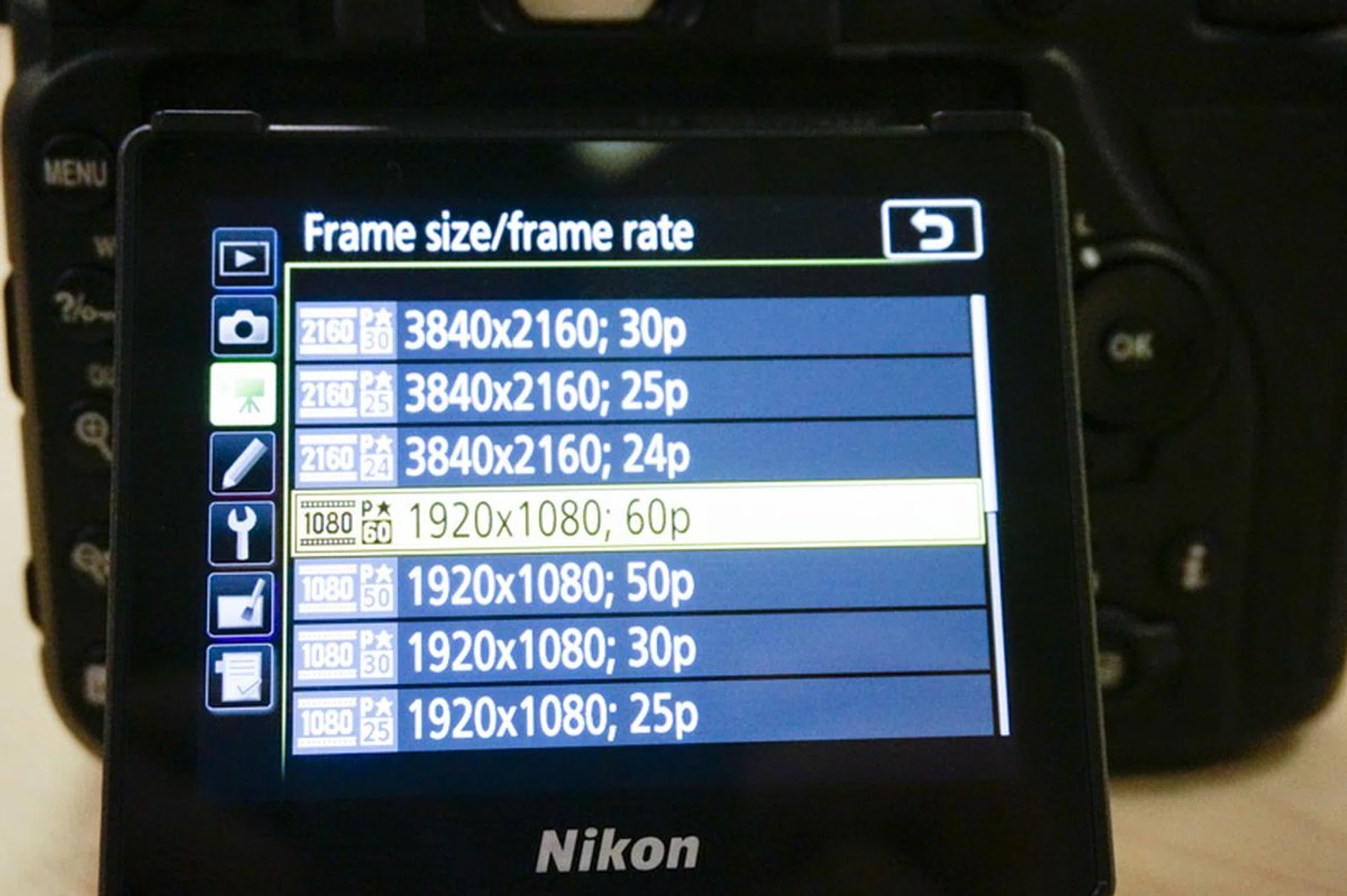 You have to capture below 4K quality for the video stabilizing option.