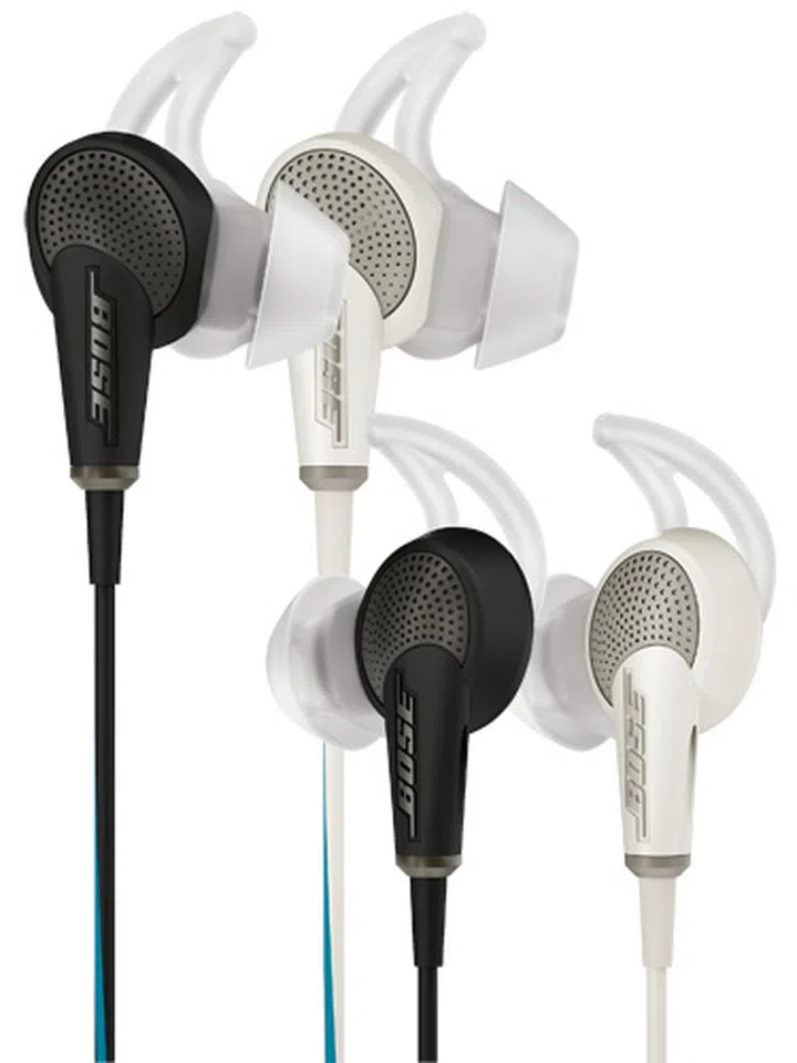 The QC20 now comes in a choice of Black or White.