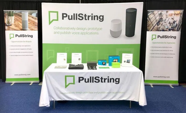 Pullstring's cloud-based software is used by many organizations including Mattel, Samsung and Activision to create conversational experiences. <br>Image source: Pullstring's Facebook Page