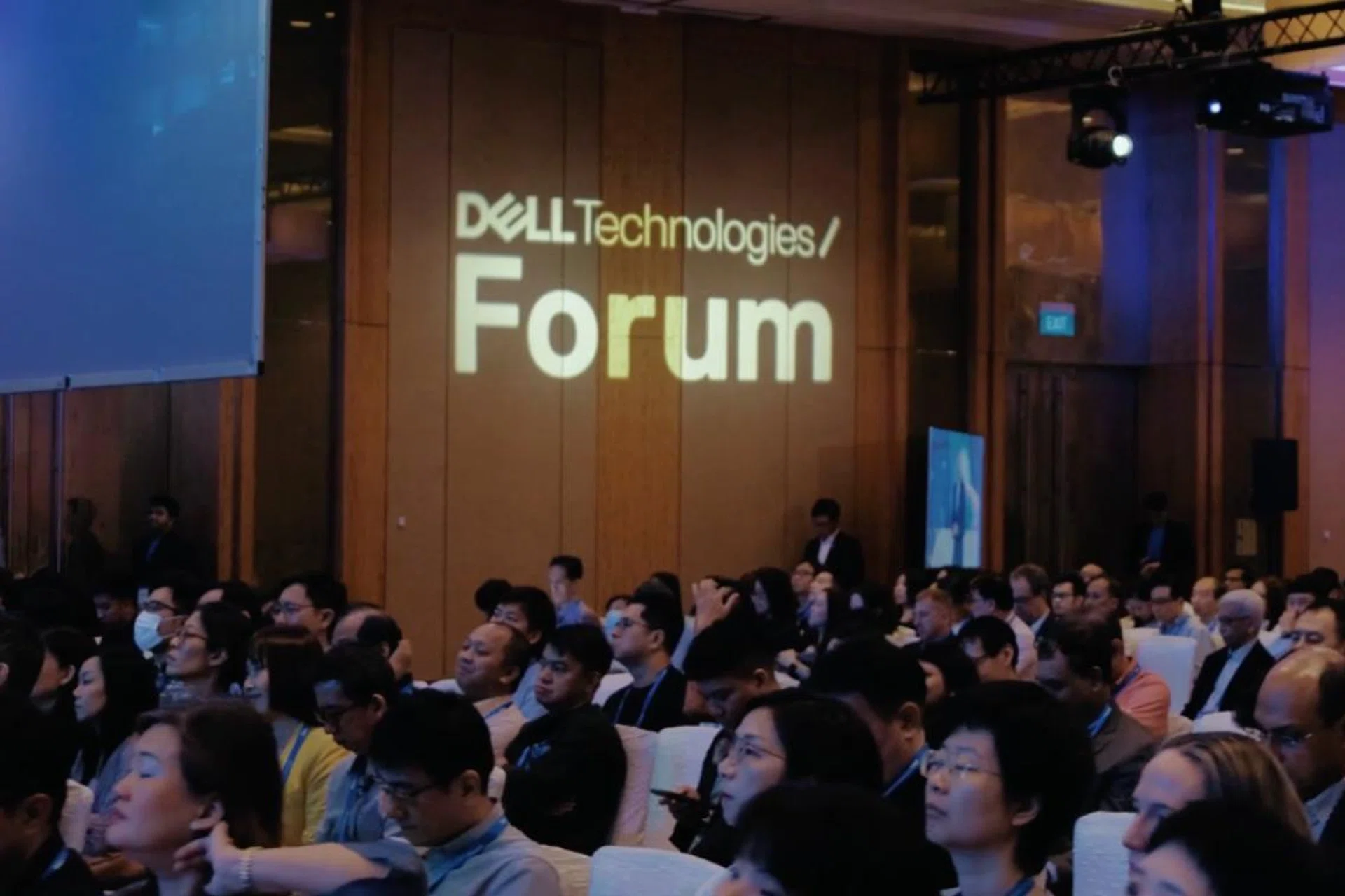 MINDS and ITE were showcasing their solutions on the sidelines of the Dell Technologies Forum 2024. Photo: Dell. 