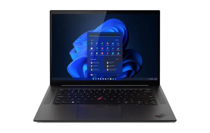The ThinkPad X1 Extreme Gen 5 has a nice 16-inch screen. Image source: Lenovo. 