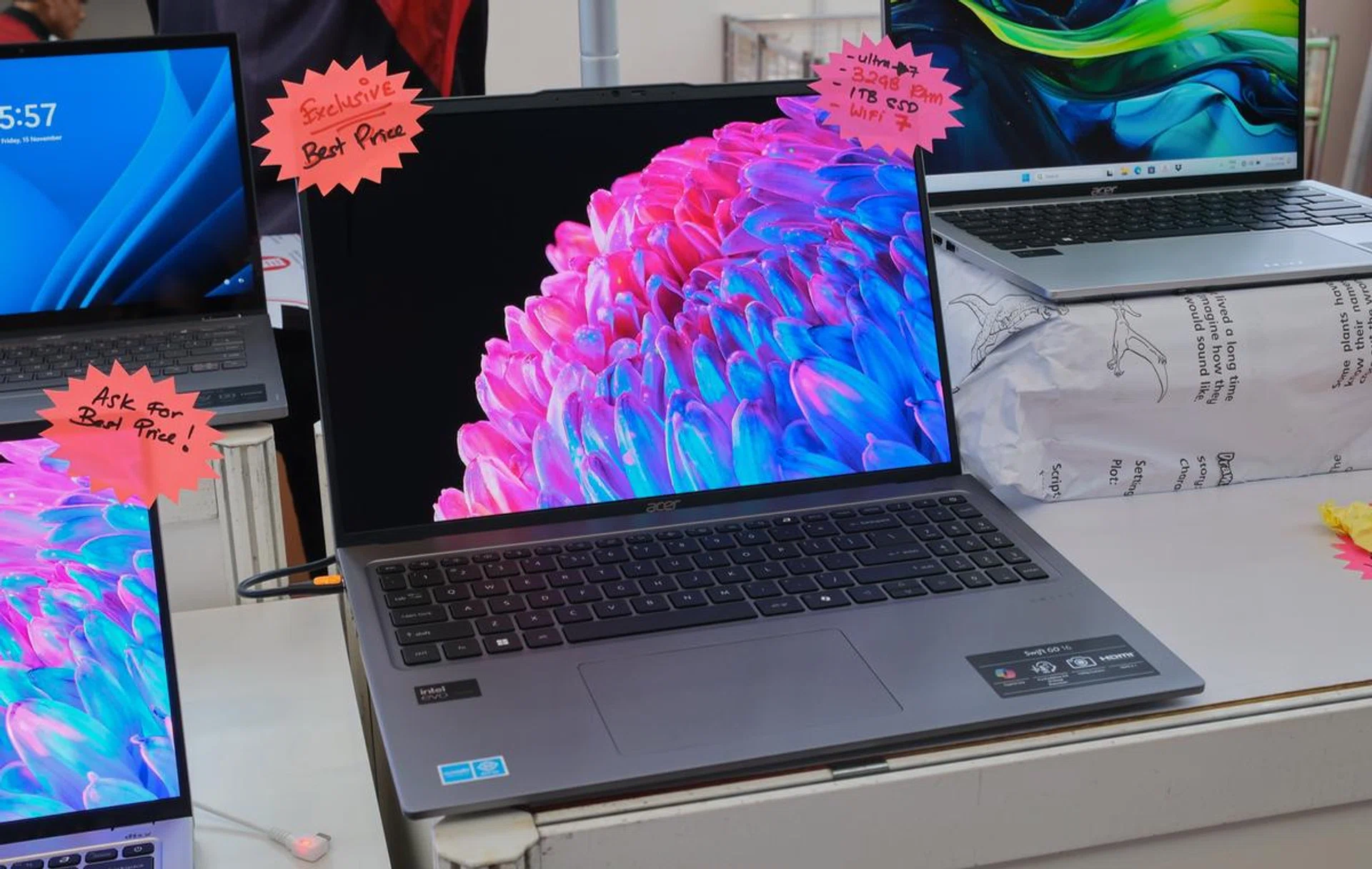 Acer Swift Go 16. Photo: HWZ