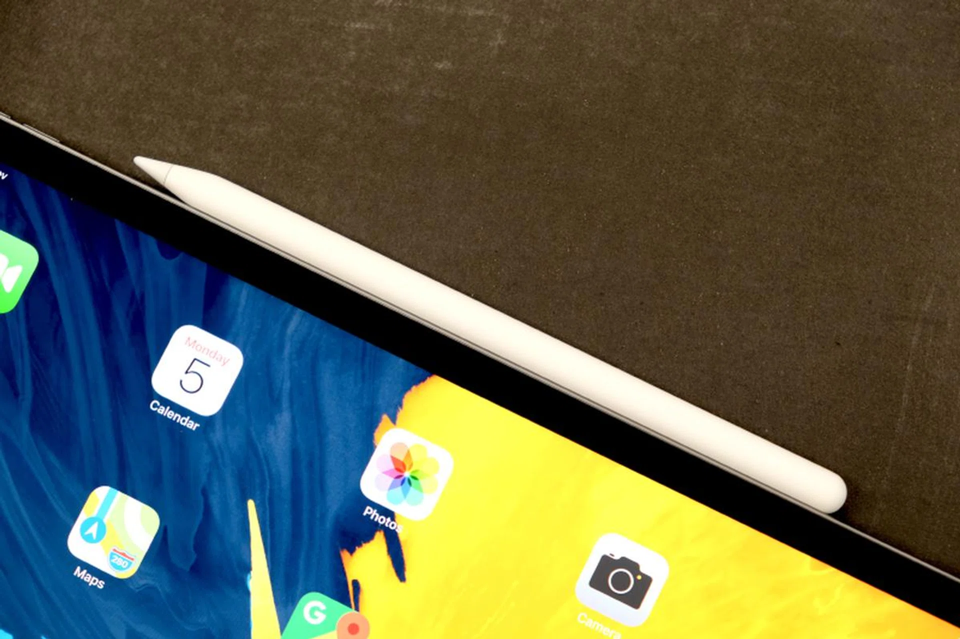 The Pencil now attaches magnetically to the side of the iPad Pro.