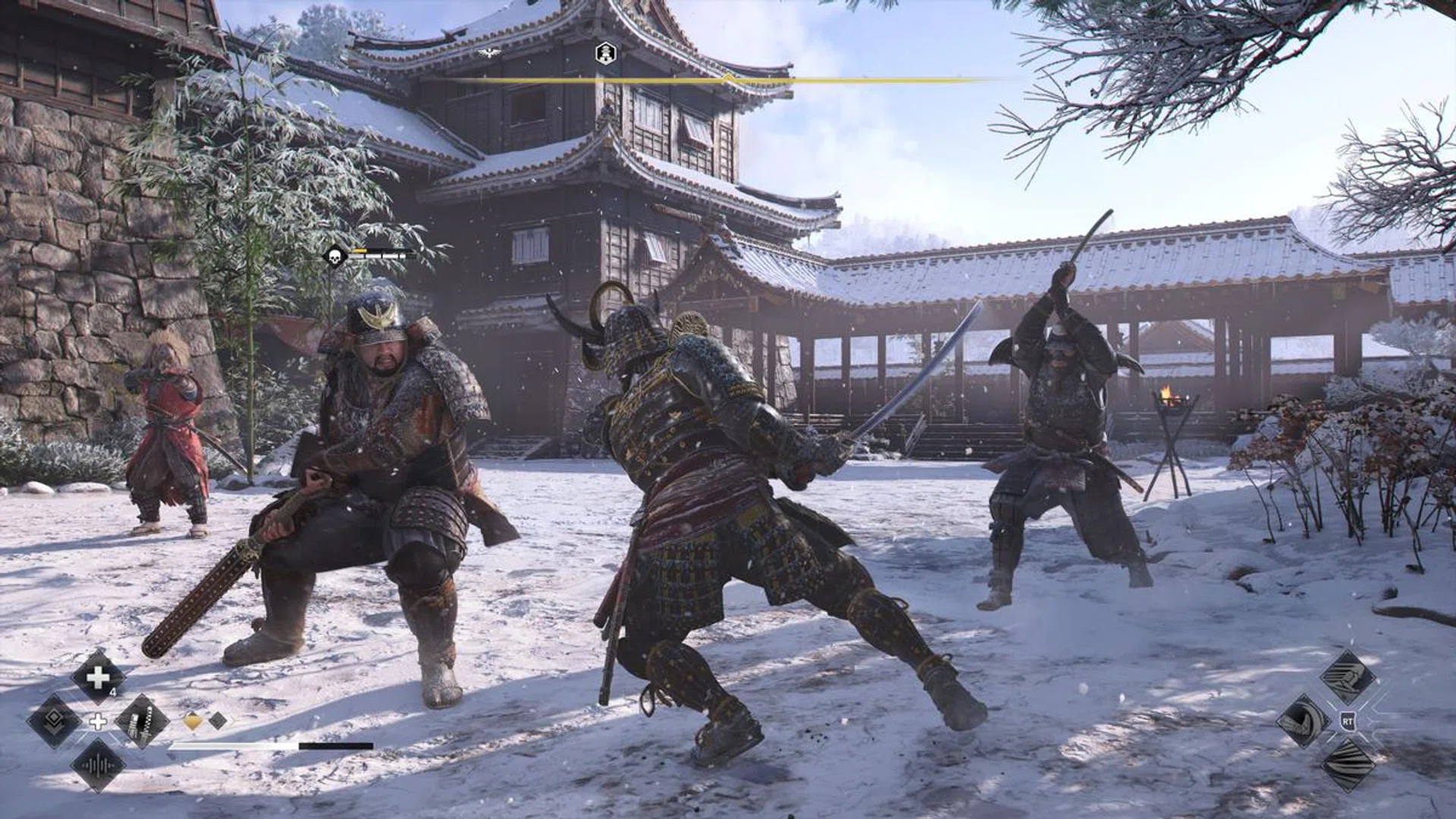 While Yasuke is a walking tank. Image: Ubisoft