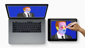 Sidecar in action. <br>Image source: Apple