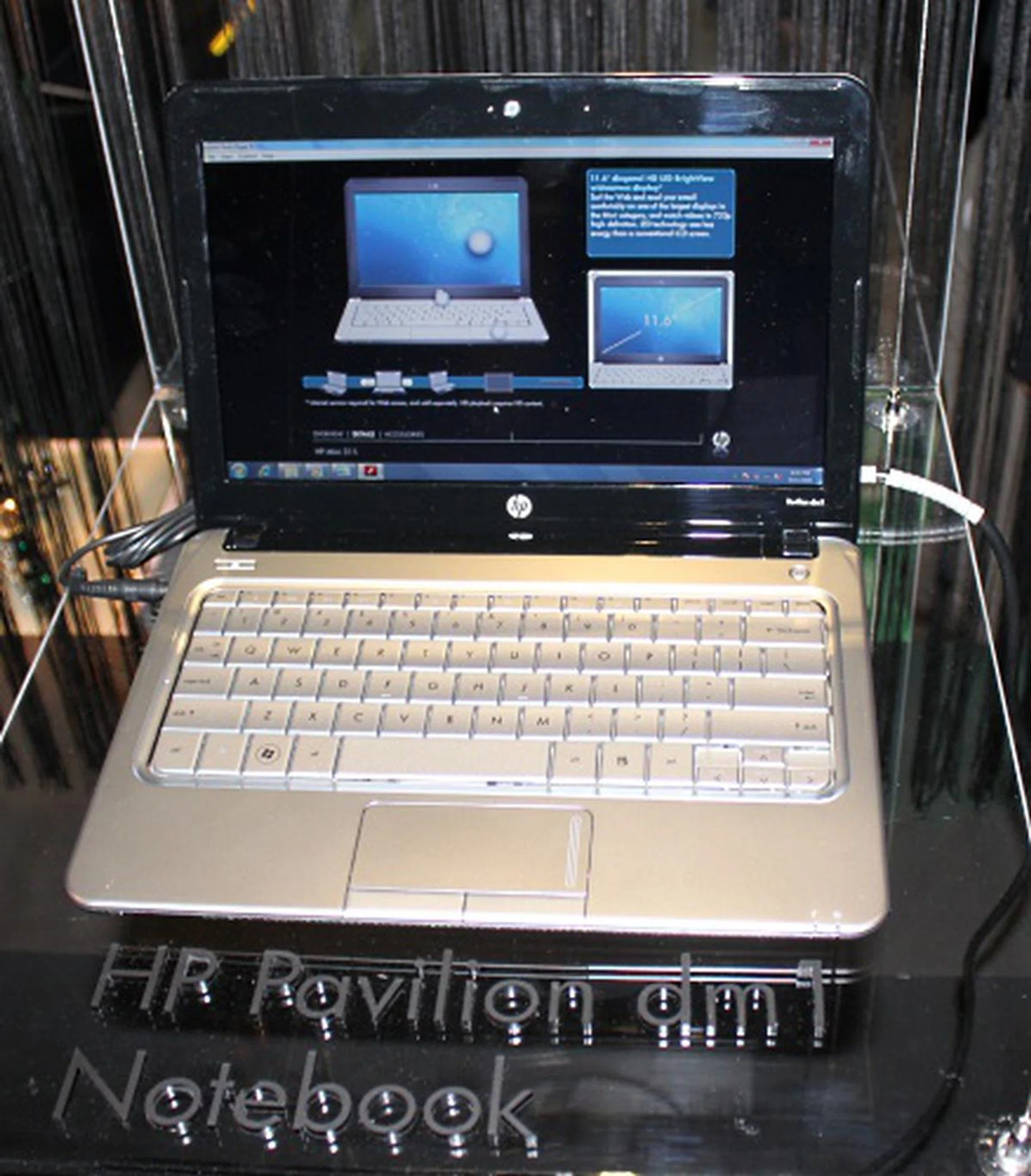 A very powerful netbook or a very small notebook? You decide.