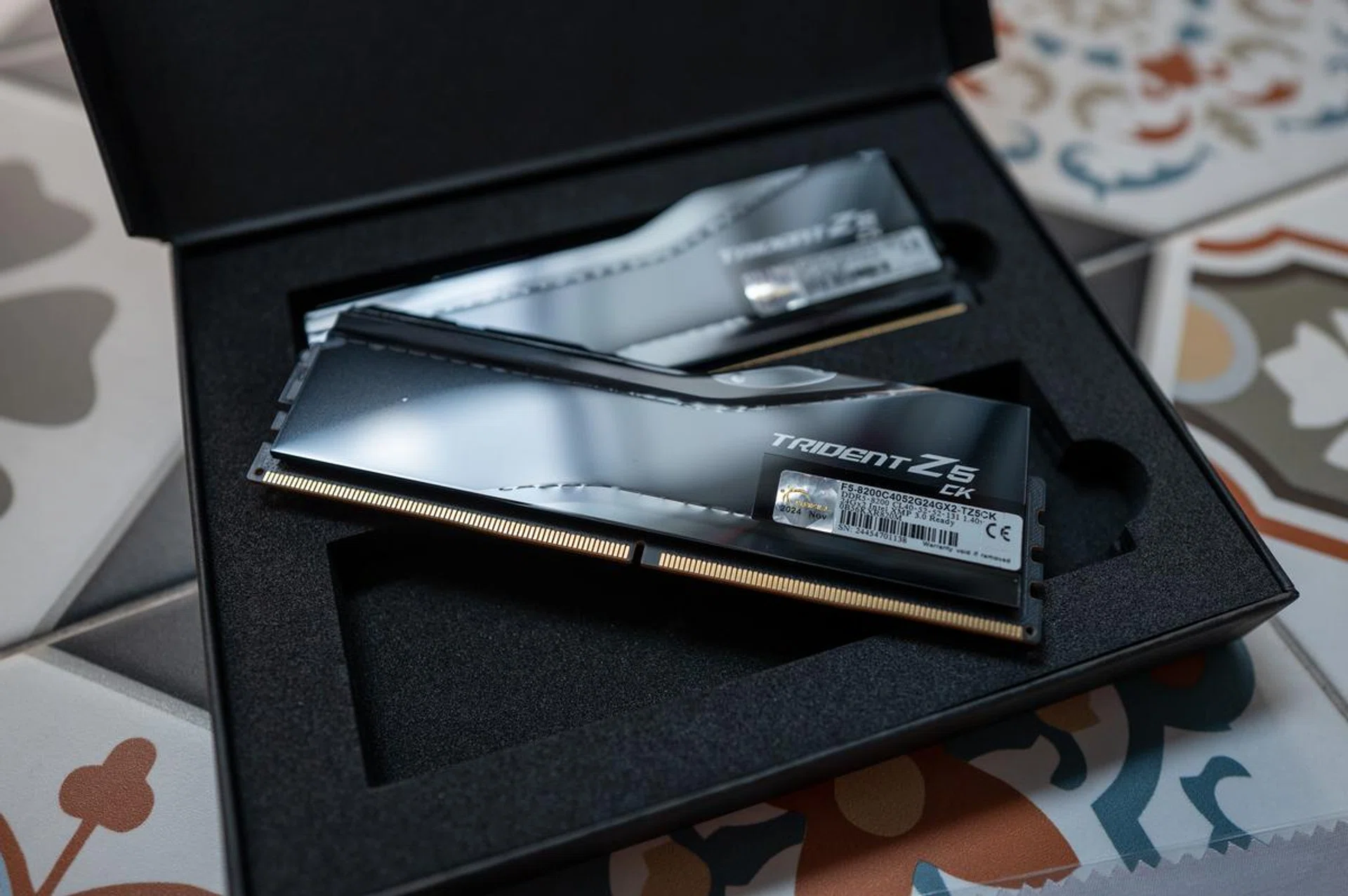 The G.Skill Trident Z5 CK DDR5-8200 isn't cheap. But high-end PC gaming has never been. Photo: HWZ