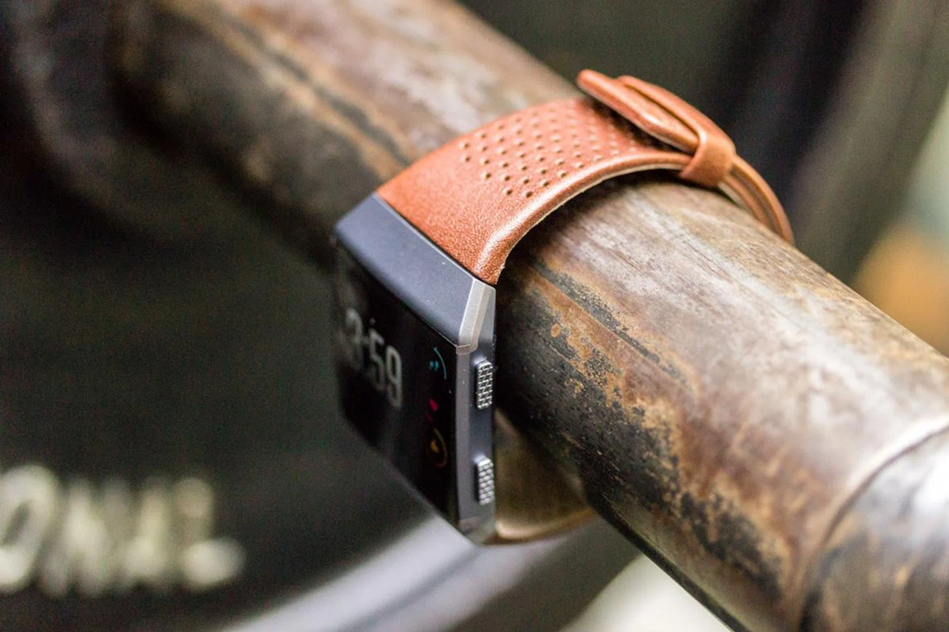Not something you’d want to sweat in, but the optional leather strap is comfortable and more appropriate for the office.