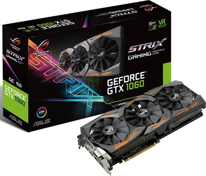 Custom GeForce GTX 1060s from various manufacturers are now rolling out in full force. (Image Source: ASUS)