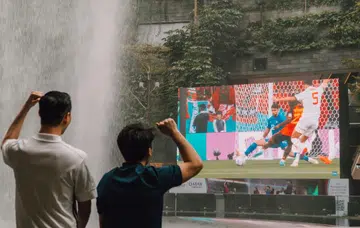 Catch the matches in cool comfort. Image source: Jewel.