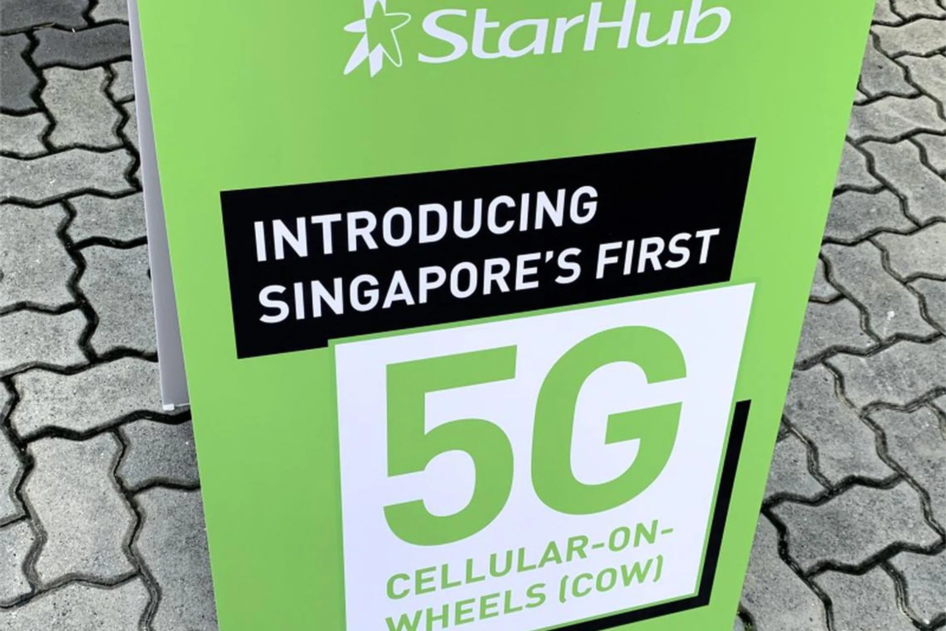 Are you ready for this StarHub 5G COW?