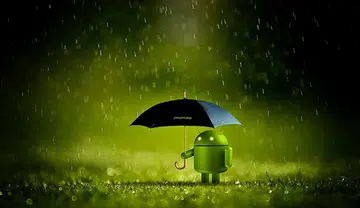 It's raining on Android's parade again. (Image Source: ESET)