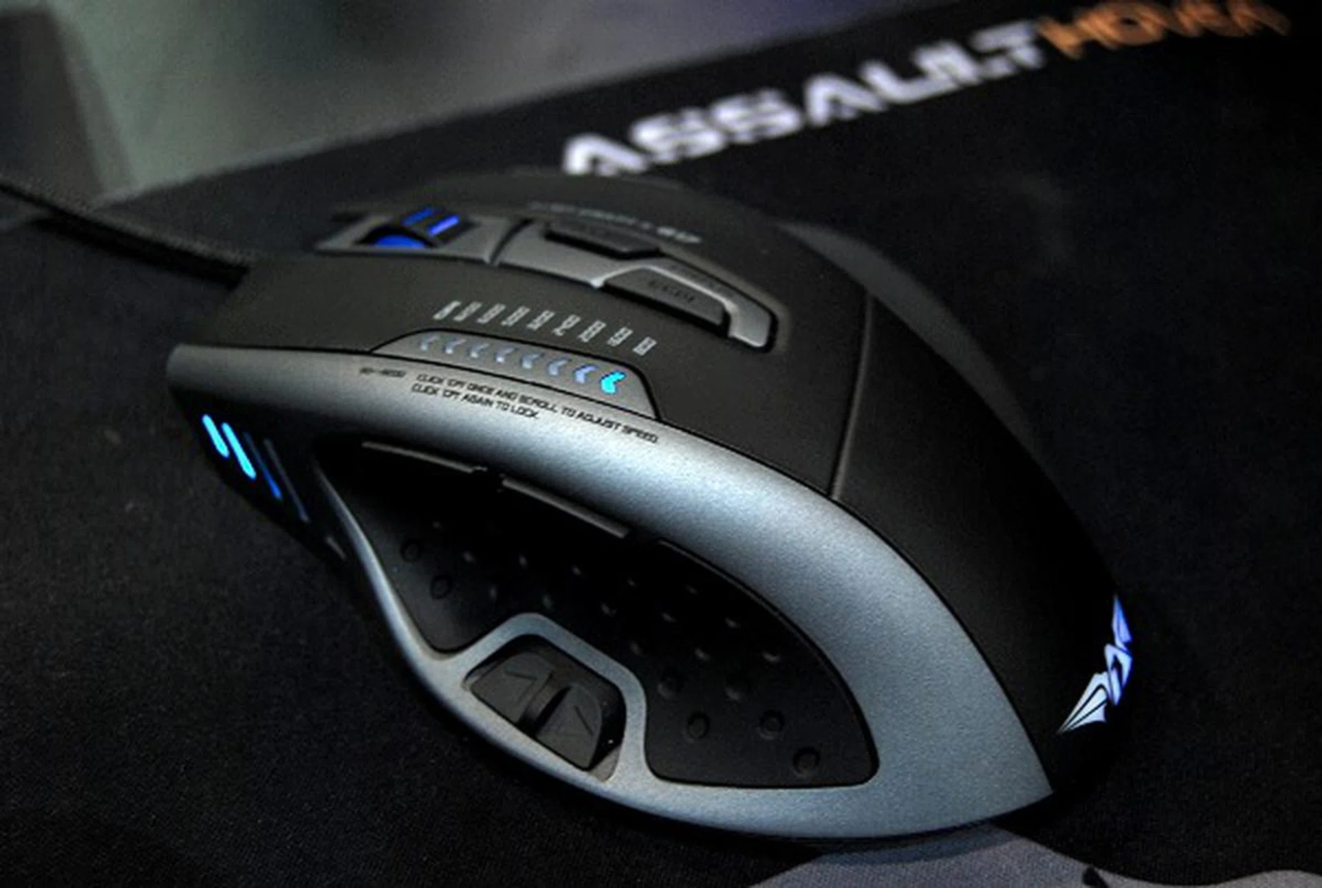 The meanest of their gaming mice models is the Alien Craft IV G17. Costs $119, it has 8200CPI Avago 9800 laser tracking engine (with 8-level on-the-fly adjustment), 8-level weight management, 3-level adjustable polling rate, 180-degree turn in one-click macro, and more.