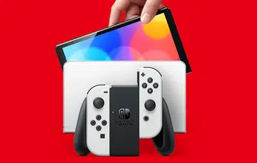 The Nintendo Switch OLED model. <br>Image source: Nintendo