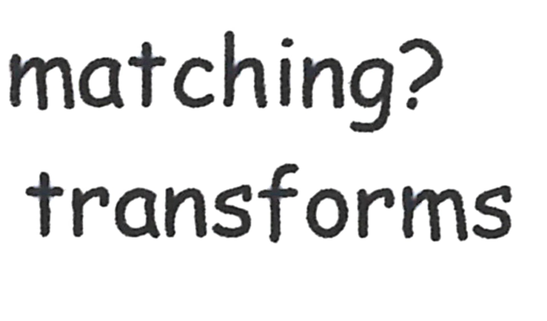 Close-up scan of its text print capability.