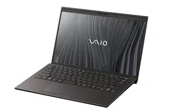 Front view of the new Vaio Z ultraportable and premium laptop.