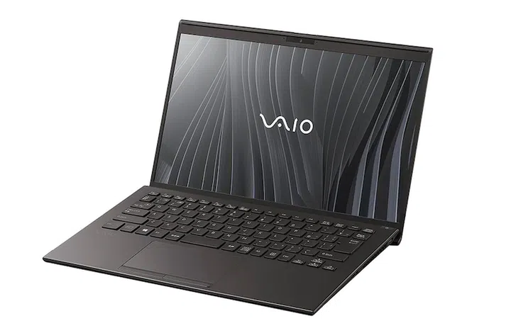 Front view of the new Vaio Z ultraportable and premium laptop.