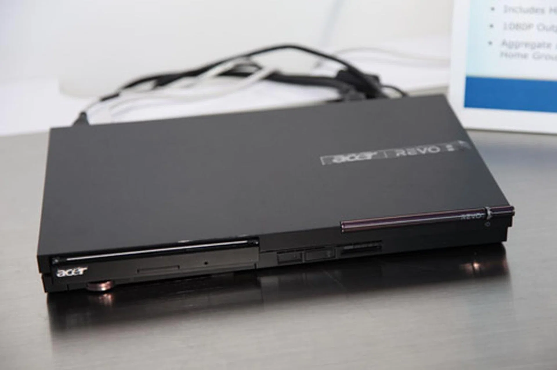 Similar to ASUS, Acer also demonstrated its latest set top box featuring Windows Embedded Standard 7 with Windows Media Center.