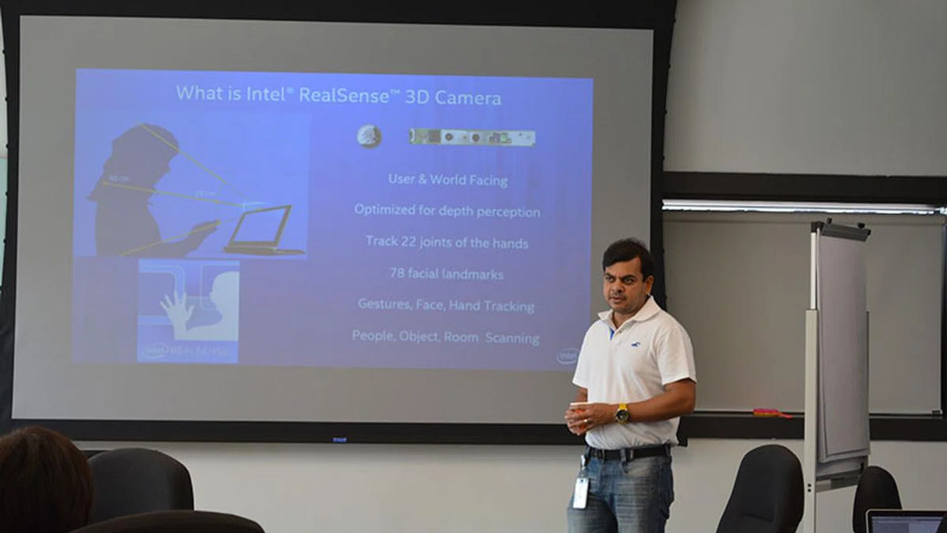 A brief overview of the capabilities of Intel's revolutionary 3D camera.