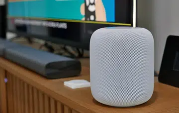 The Apple HomePod.