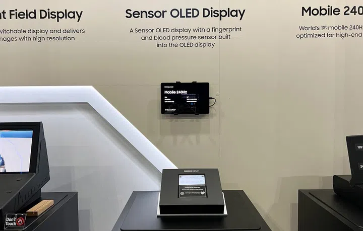 Samsung's Sensor OLED display can measure blood pressure, heart rate ...