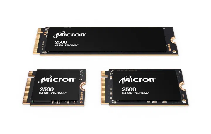 The different SSD modules. Image source: Micron. 