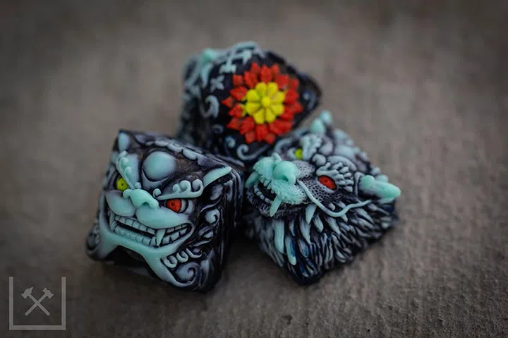 Just look at these beauties from KeyForge. (Image Source: KeyForge)