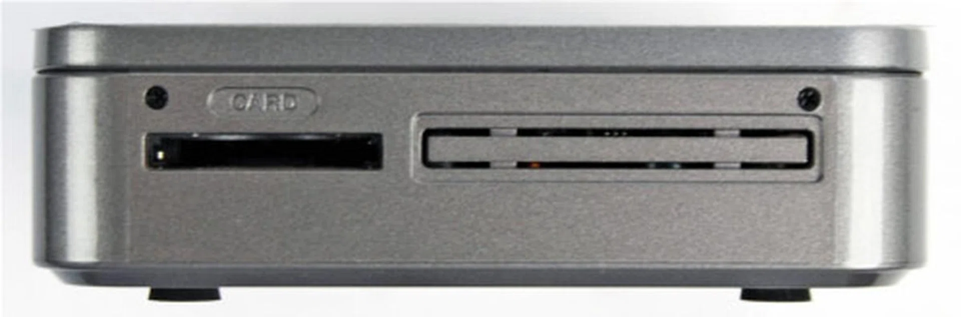 There's also a multi-card reader that supports Memory Stick and SD/MMC formats.