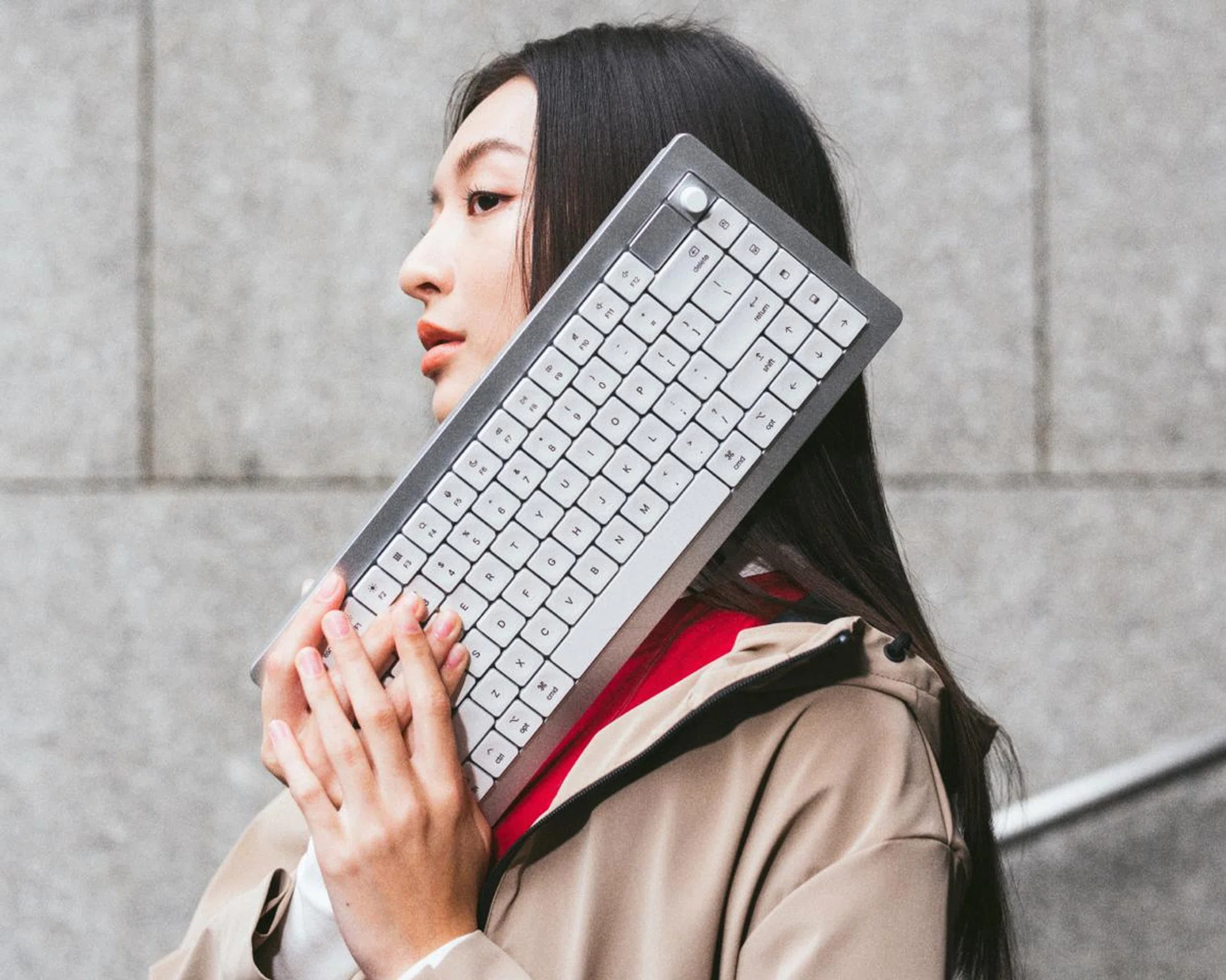 One of the sleekest low-profile mechanical keyboards seen to date. (Image source: Monokei)
