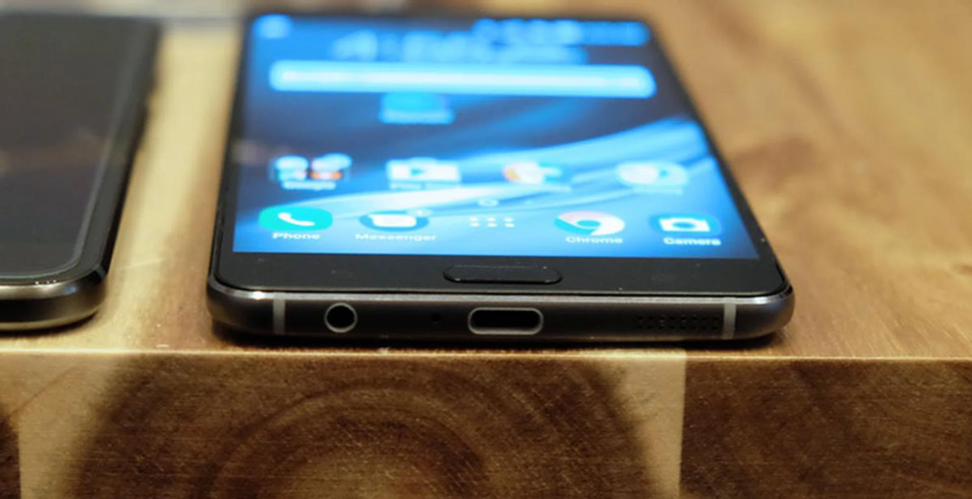 The phone has made the jump to USB-C as well.