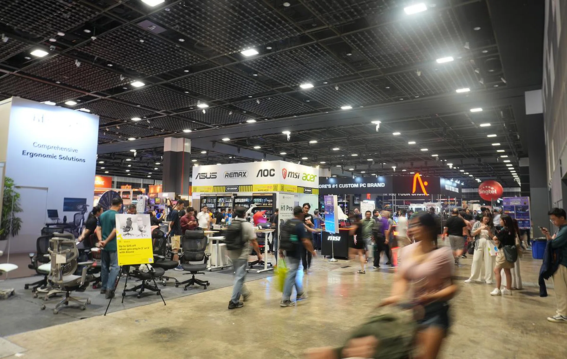 Comex 2024 is here! Photo: HWZ