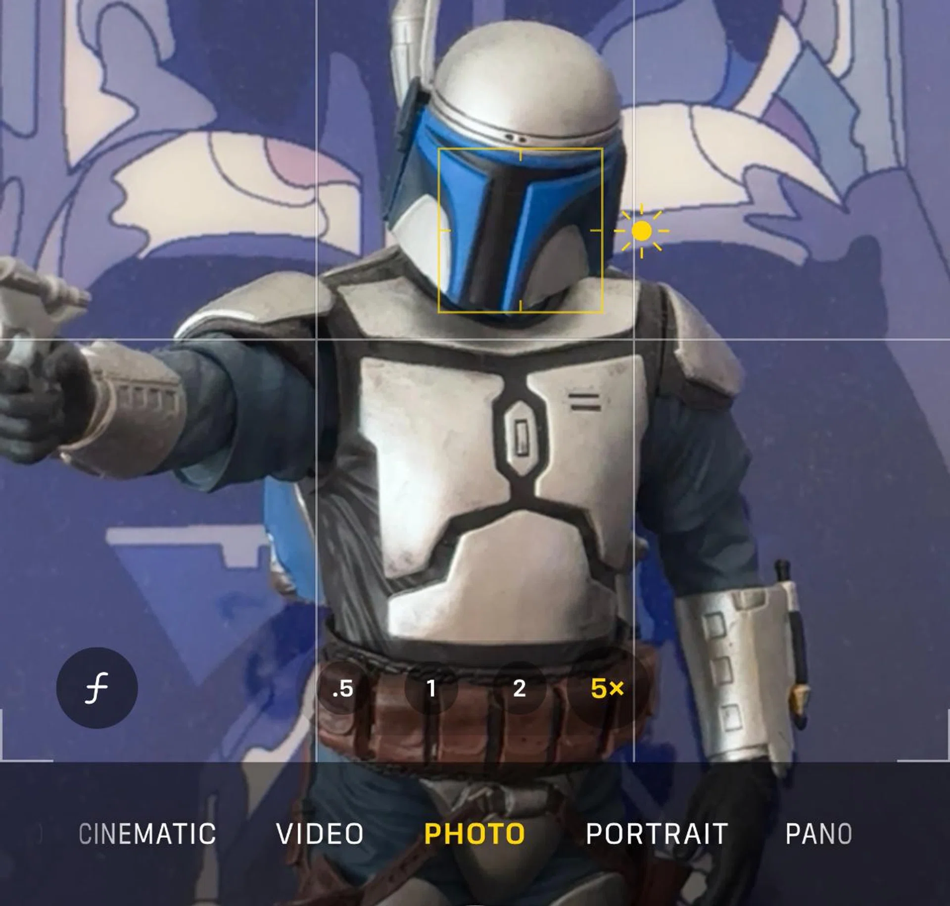 See that small "ƒ" icon in the bottom left? That let's you know the camera is capturing depth information.