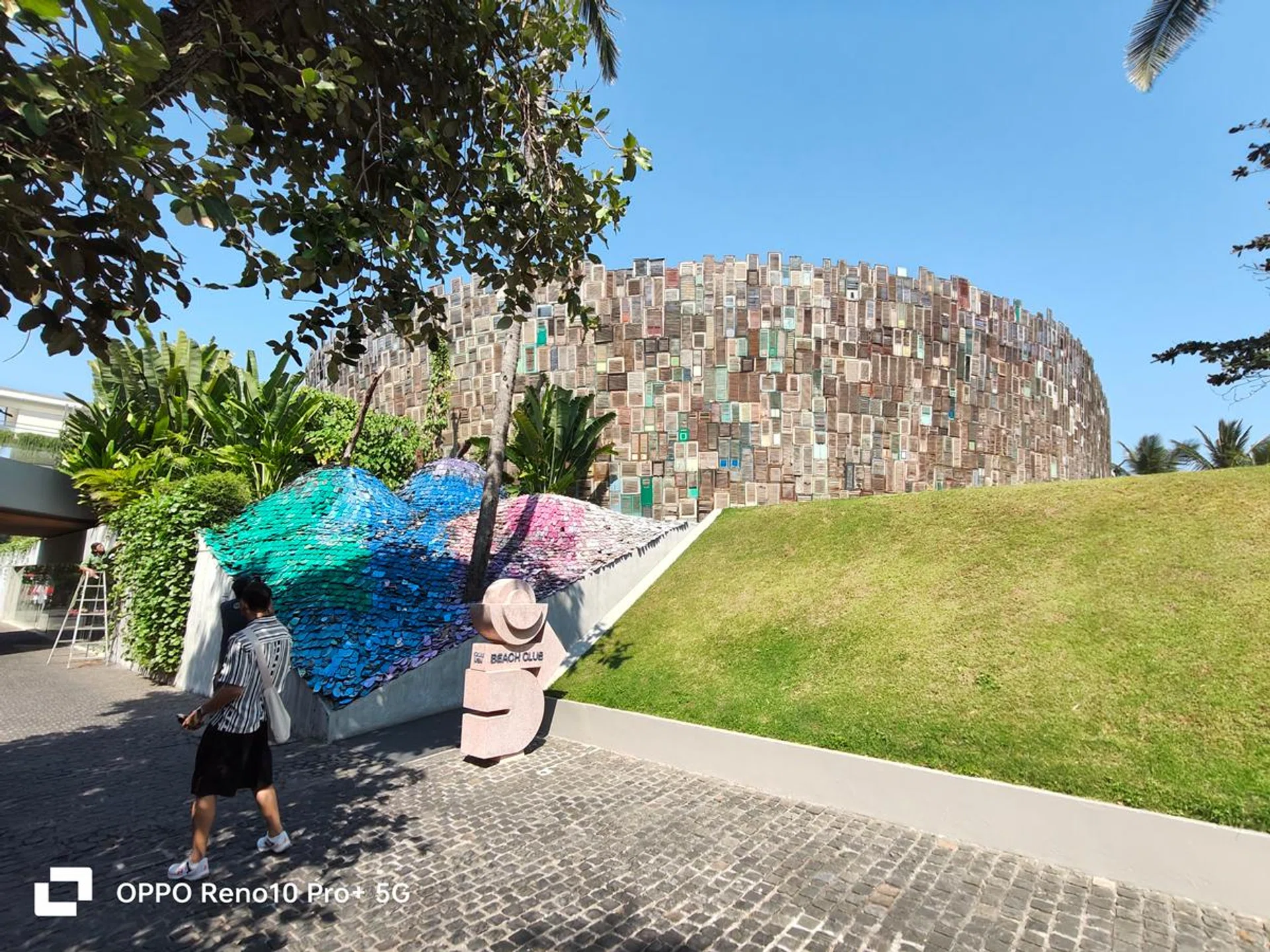 Ultra-wide angle camera. 