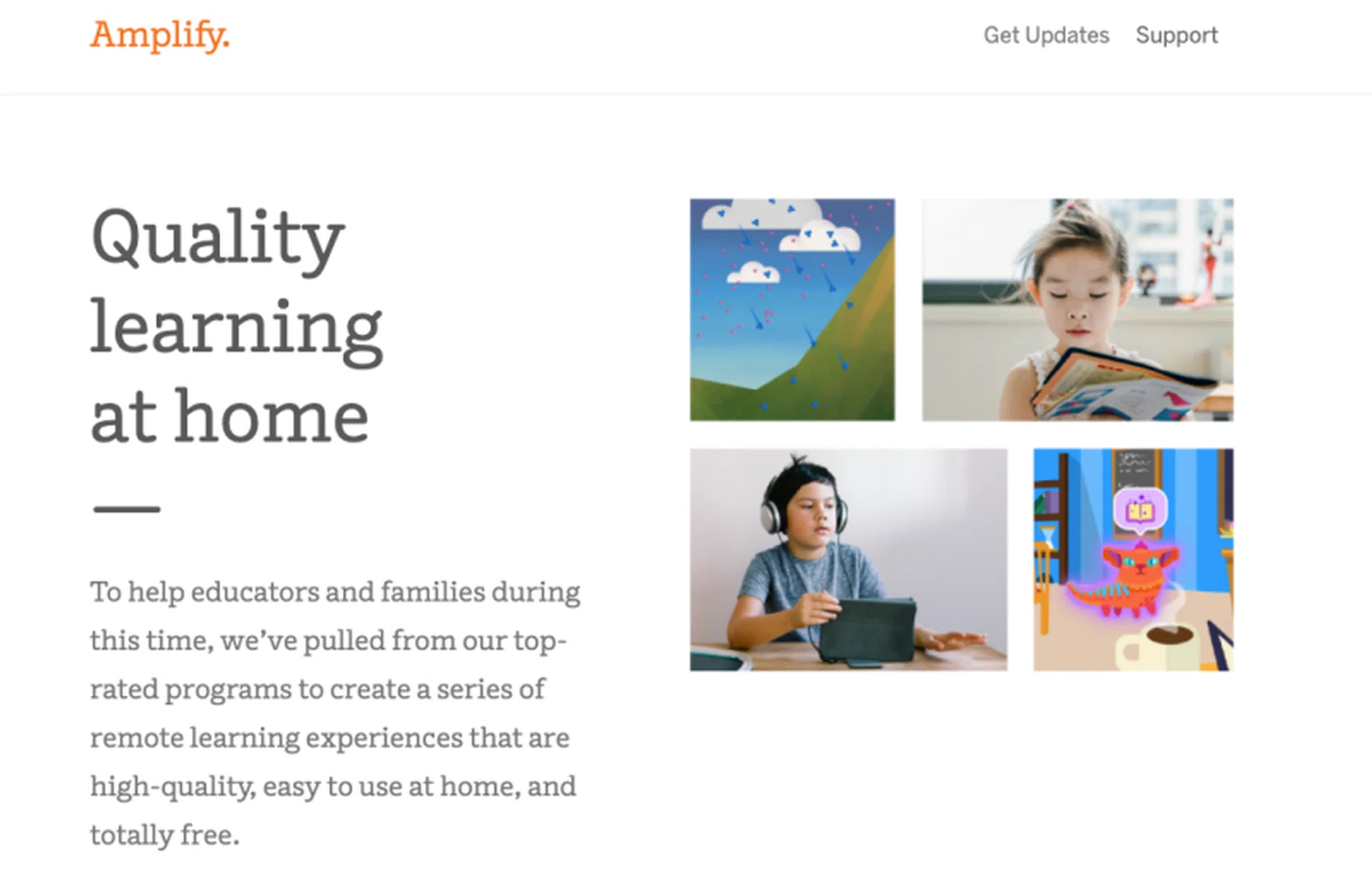 Good remote learning material