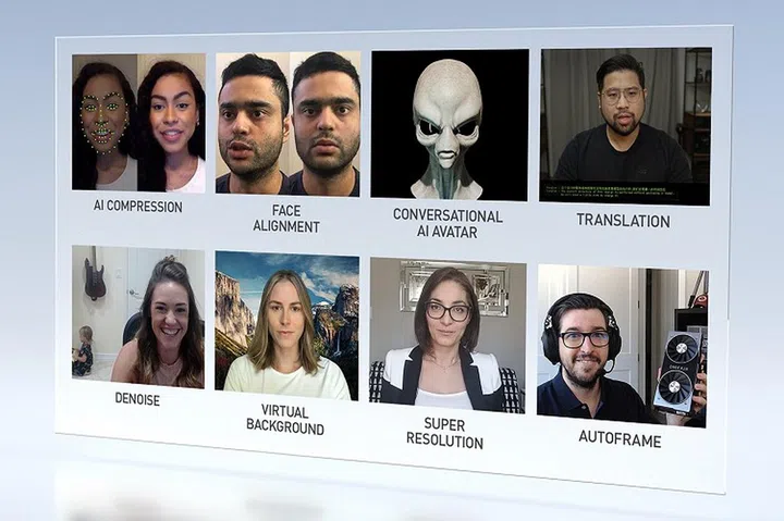NVIDIA Maxine cloud-AI video streaming platform to connect the millions working and studying remotely.