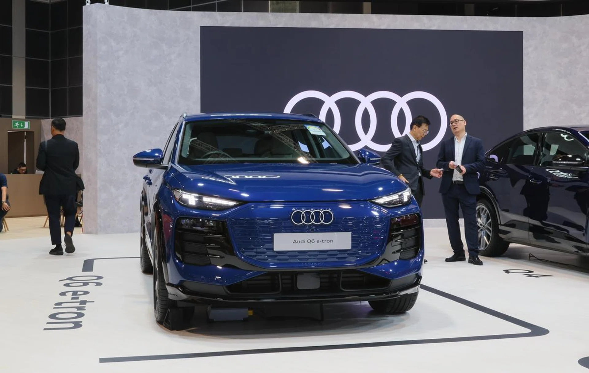 Audi's range of electric SUVs is getting larger with the new Q6 e-tron. Photo: HWZ