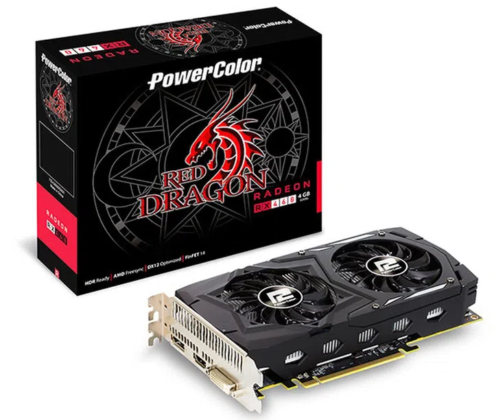 PowerColor Red Dragon RX 460 4GB