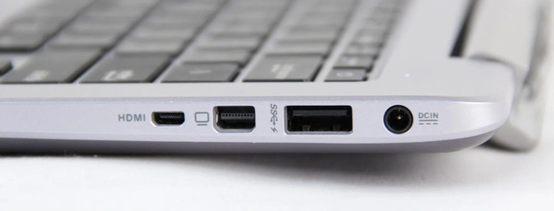 Connect to an external display with the keyboard dock's micro-HDMI or mini-DisplayPort to get a fully working system - while your tablet portion of the system is being used by another family member.
