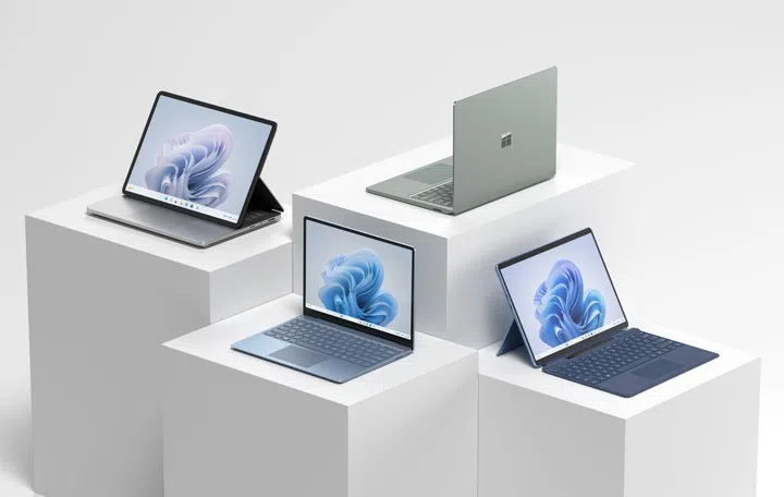 New Surface devices. Image credit: Microsoft.