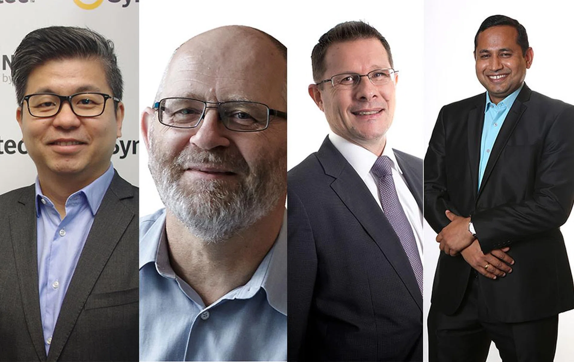 From left to right: Chee Choon Hong (Norton), Nick FitzGerald (ESET), David Freer (Intel Security), Keshav Dhakad (Microsoft Asia).