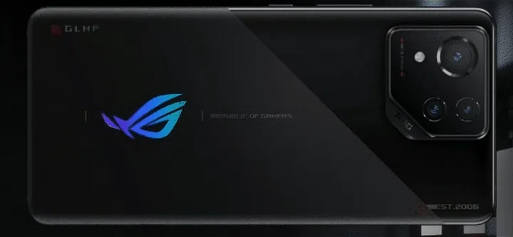 ASUS ROG Phone 8's Aura RGB.