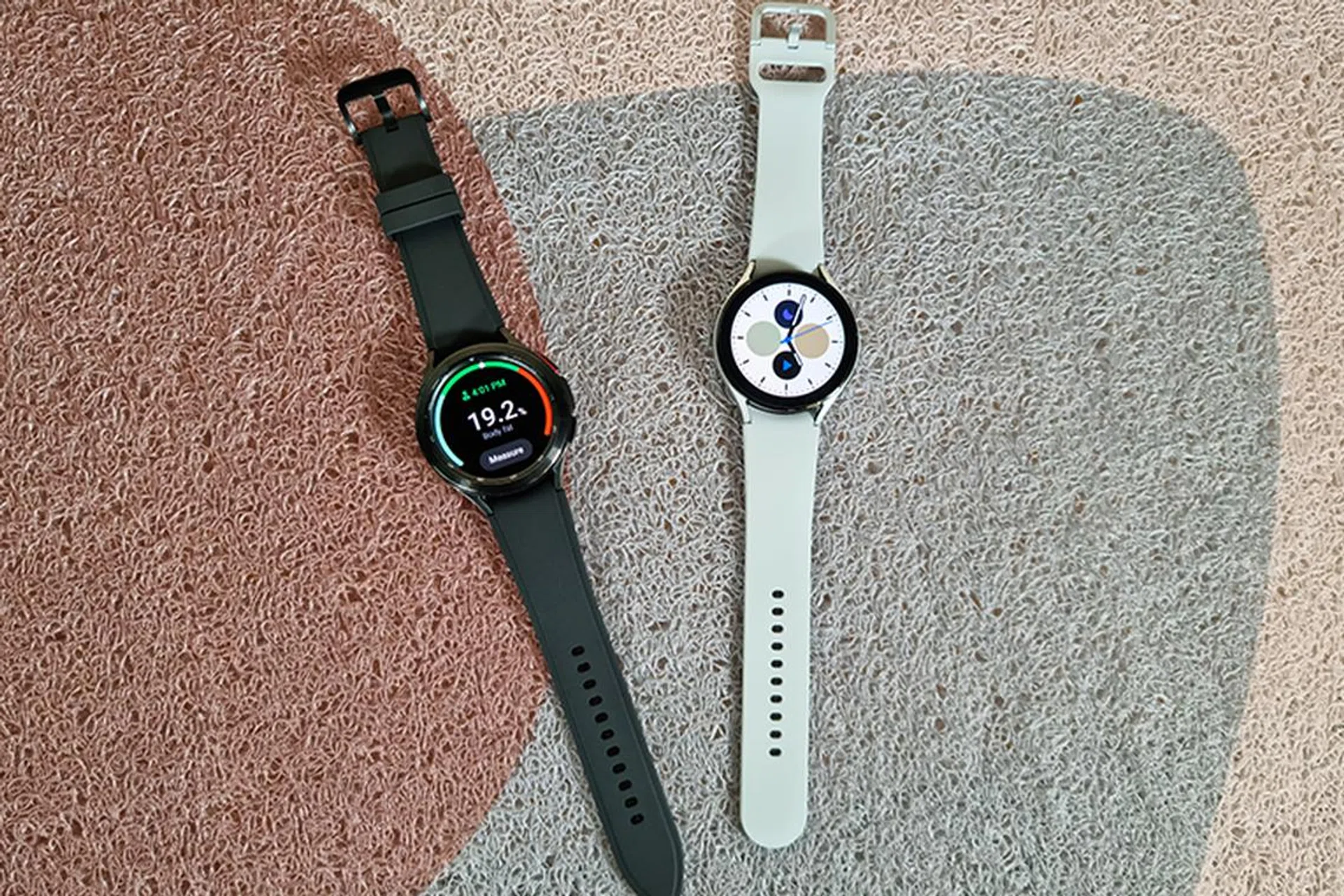 Samsung Galaxy Watch4 and Watch4 Classic at a local demo session.
