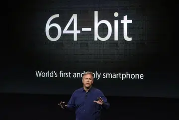 The Apple iPhone 5S is the world's first and only smartphone at the moment to be powered by a 64-bit processor.