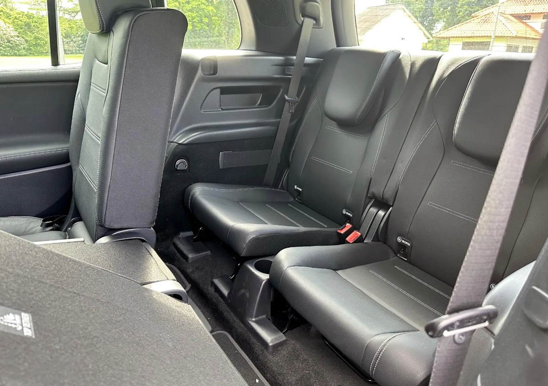 The third row of seat is genuinely usable by children and smaller-sized adults.