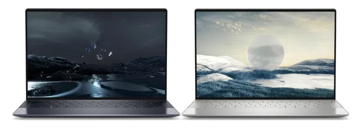 The XPS 13 Plus comes in two colours: Platinum and Graphite. (Image source: Dell)